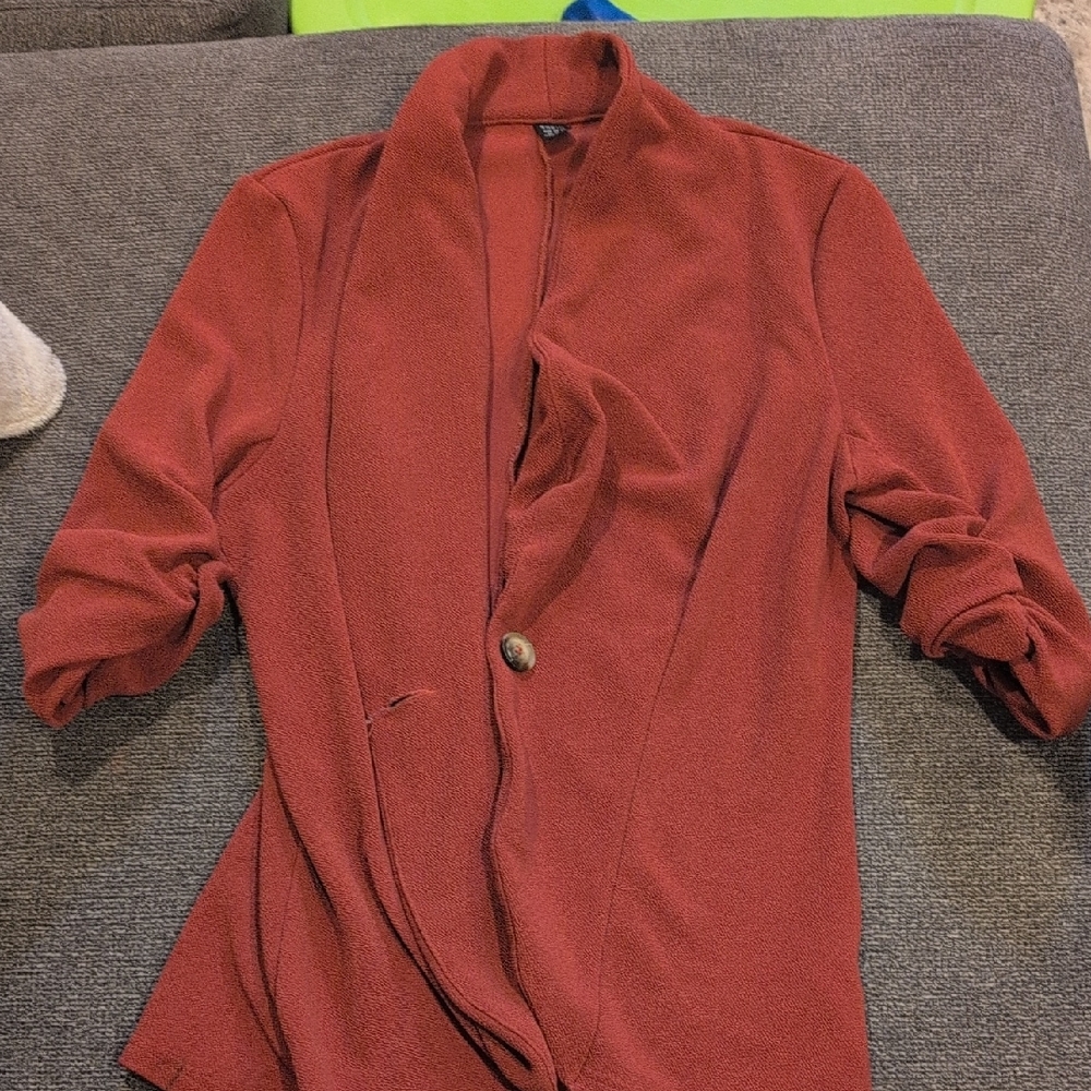 SHEIN Women's Terracotta Blazer